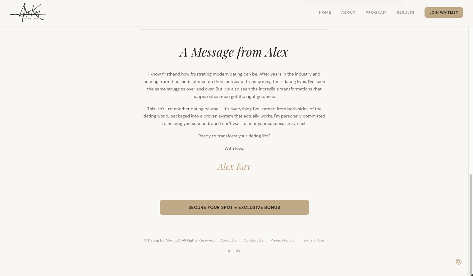 Dating By Alex — screenshot 3