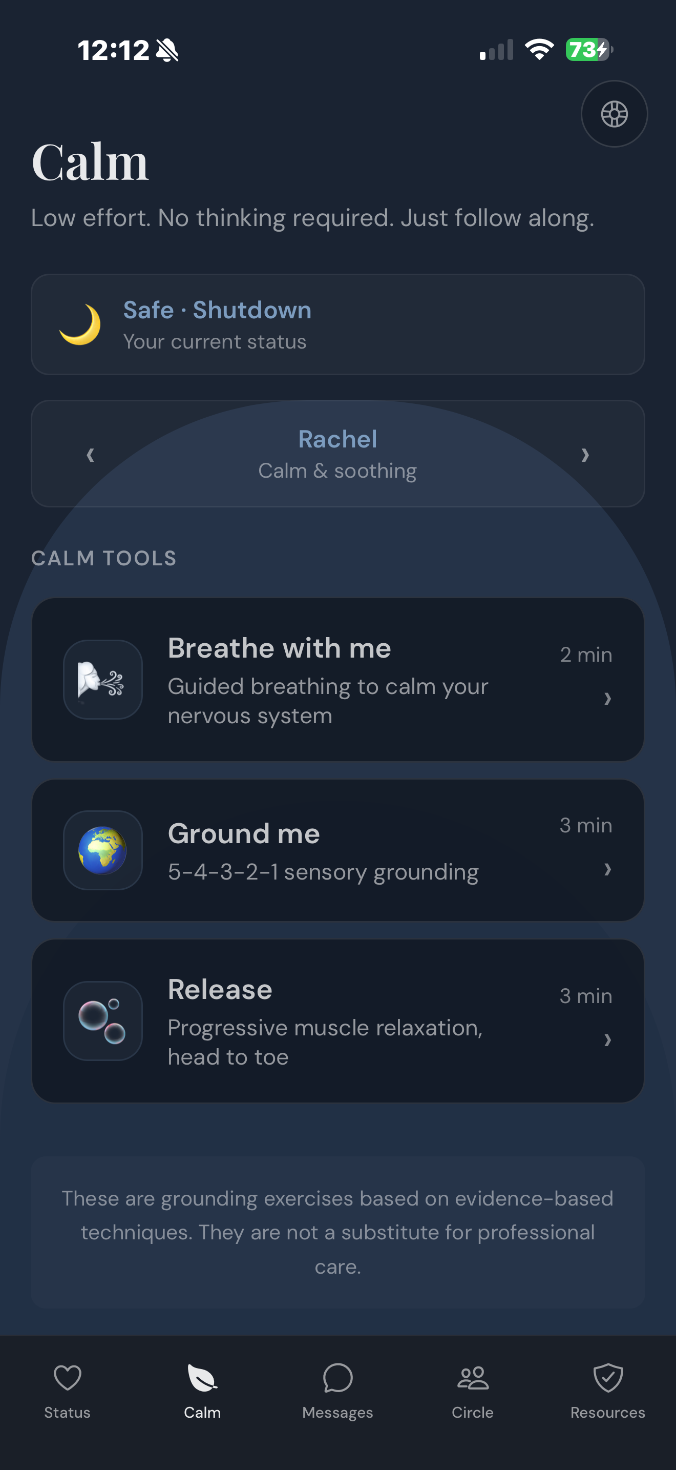 Invisible Touch — Calm tools